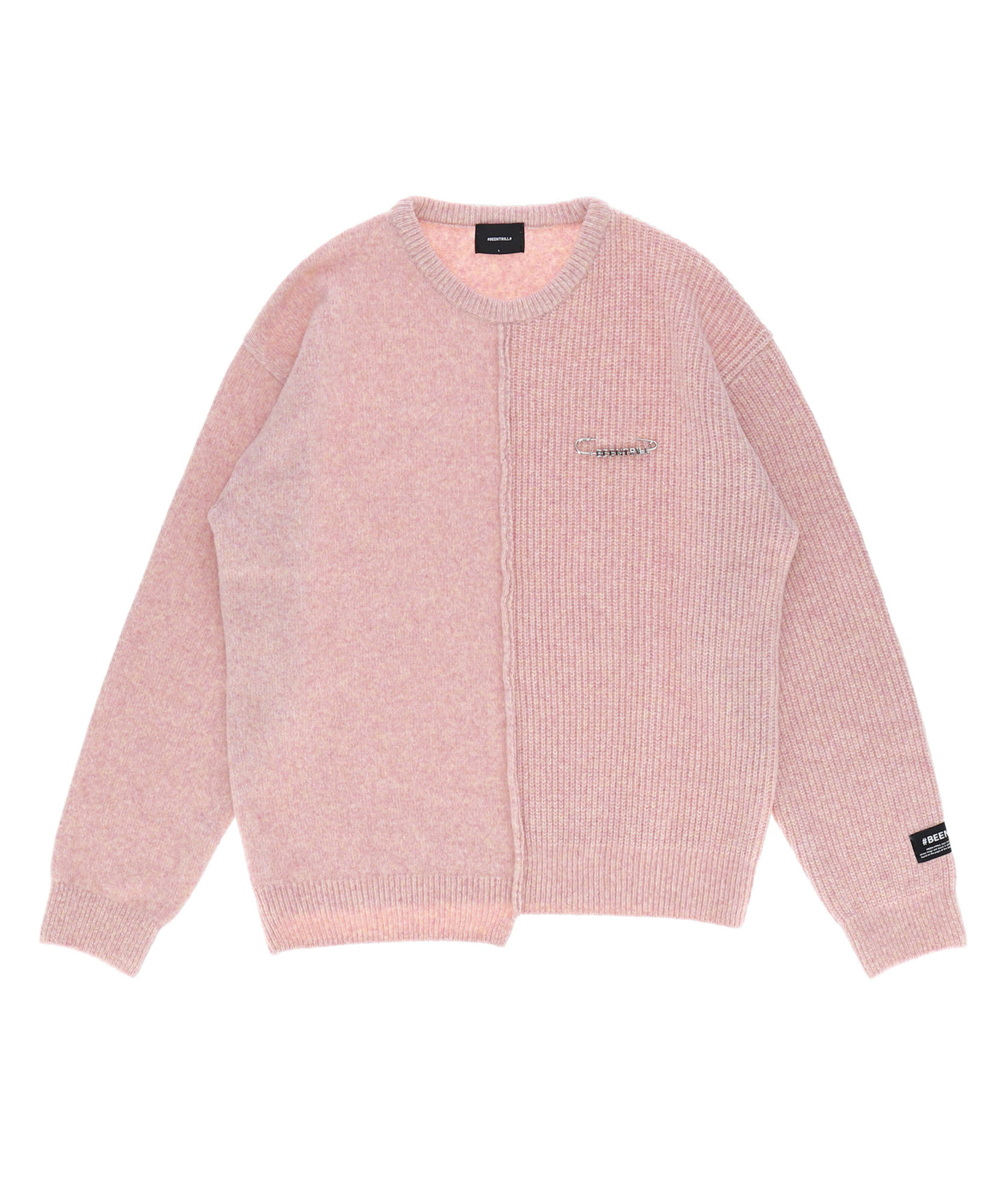 인앤아웃 오버핏 스웨터(핑크)