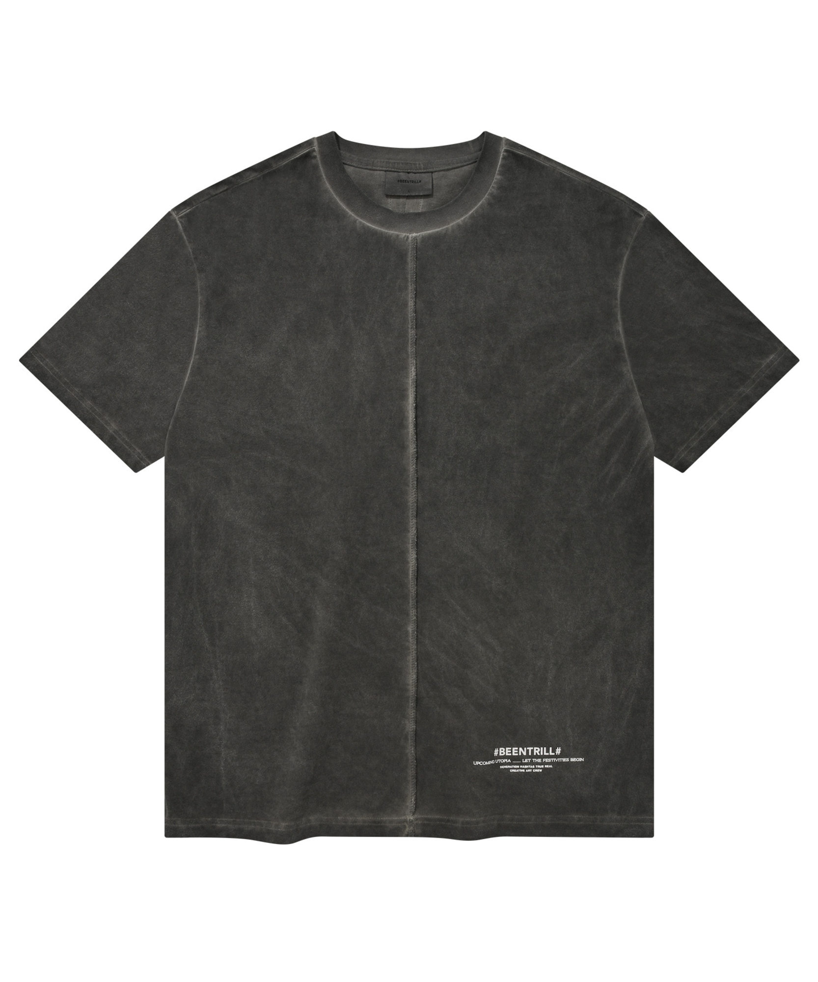 썬더다잉 컴포트핏 반팔 티셔츠 (블랙)
